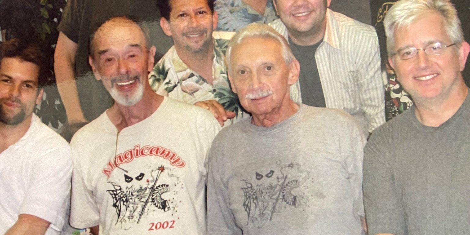 Bob Fitch with his students